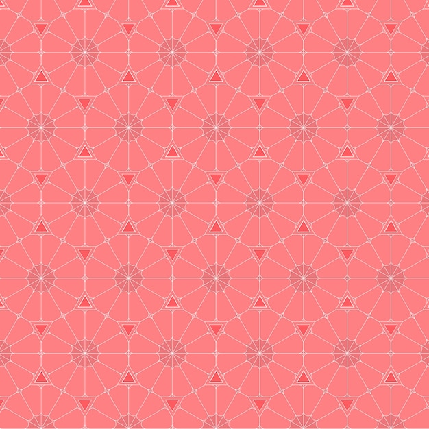 Abstract red decorative pattern background free vector