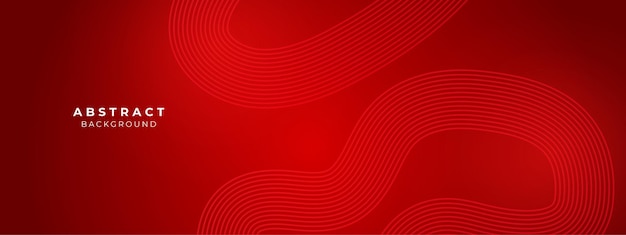 抽象的な赤いデジタルサークル 暗い背景の波の水滴 未来的なハイテクノロジーコンセプト ベクトルイラスト