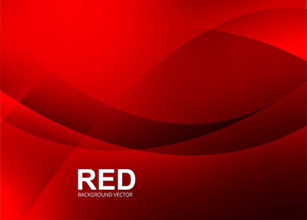 Abstract red elegant wave background