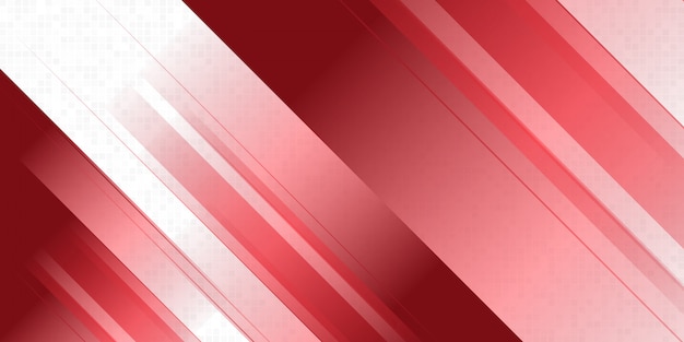 Vector abstract red geometric background