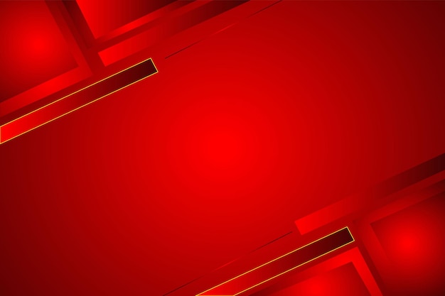 抽象的な赤い幾何学的形状の背景デザイン