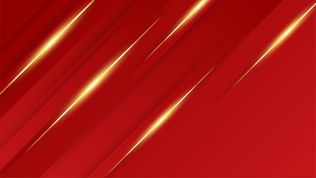 Abstract red and gold background