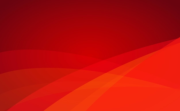 Abstract Red Gradient Background Red Orange Curve Wallpaper