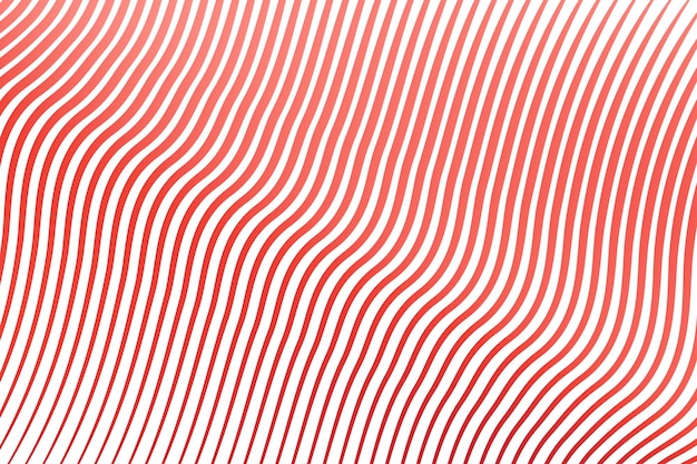 Vector abstract red gradient line