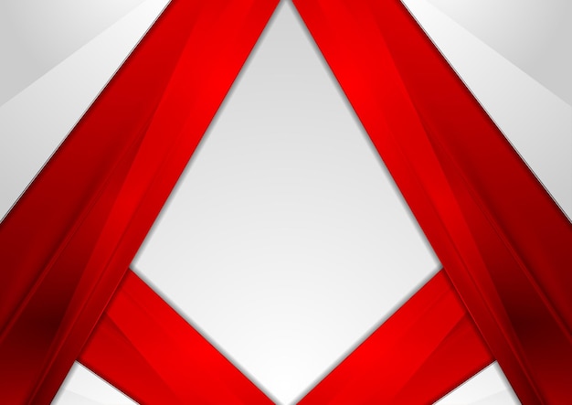 Abstract red modern tech corporate background