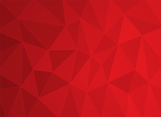 abstract red triangle background 