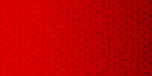 Fondo rosso astratto del modello del triangolo