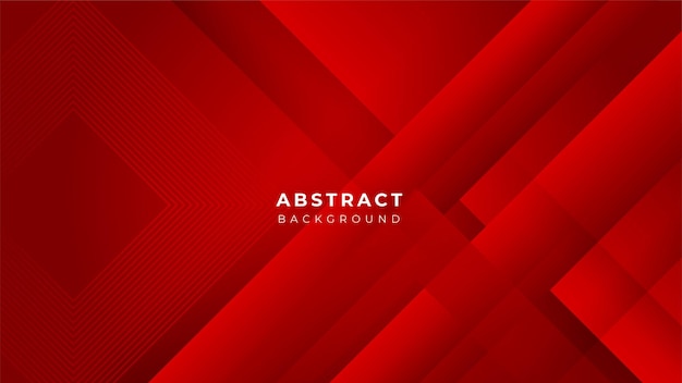 Abstract red vector background with stripes