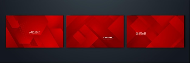Abstract red vector background