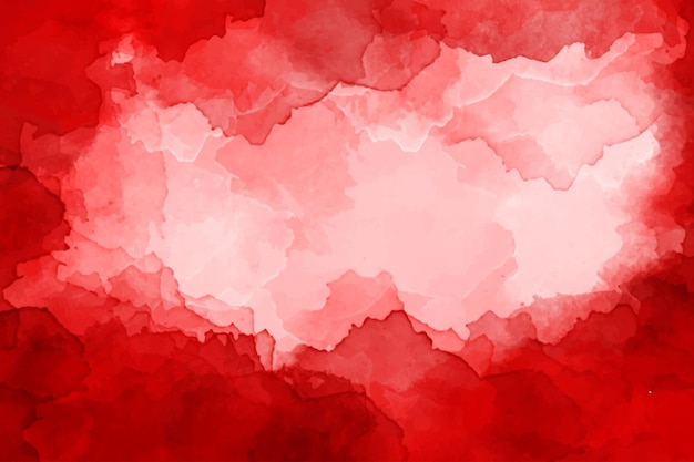 Abstract red watercolor texture background