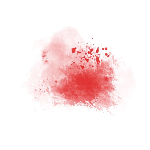 Abstract red watercolor texture background