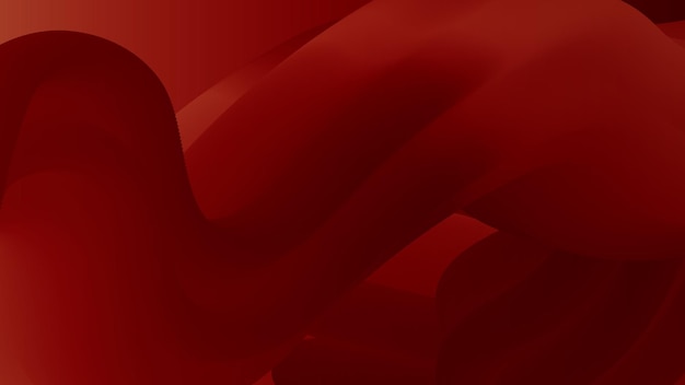 абстрактная красная волна красный градиент жидкость волна фон дуотон геометрические композиции с 3d потоком ва