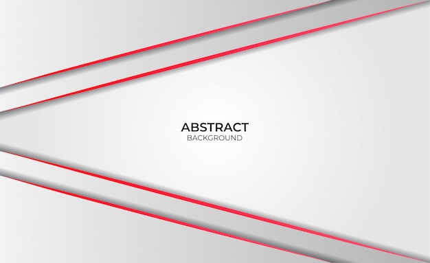 Abstract Red And White Background Design