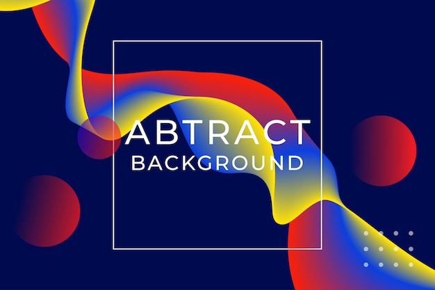 Abstract resonance gradation background Premium Vector