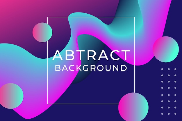 Abstract resonance gradation background premium vector