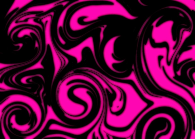 Vector abstract retro style groovy pink neon psychedelic background