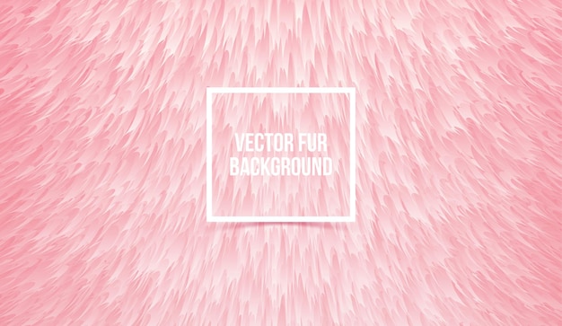 Abstract rose furry background imitation synthetic fur