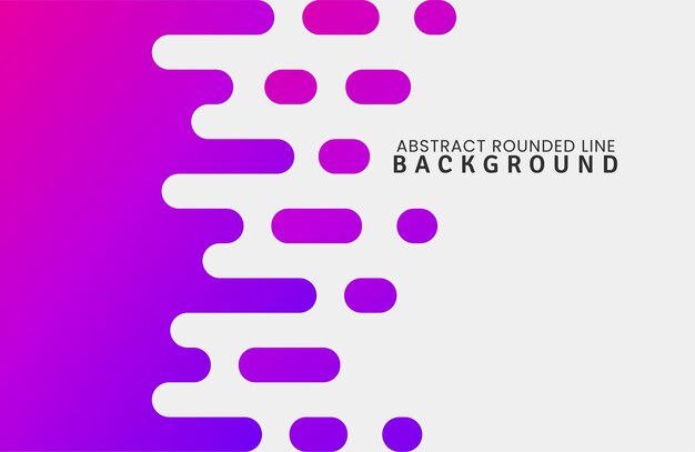 Abstract rounded background