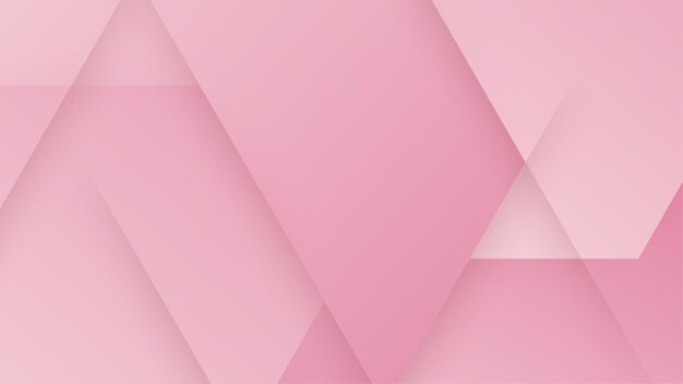 Vector abstract roze minimale achtergrond met geometrische vorm lichte streep golf curve driehoek en cirkel valentine39s dag concept achtergrond vectorillustratie