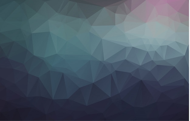 Abstract rumpled triangular background