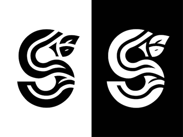 Abstract s letter logo