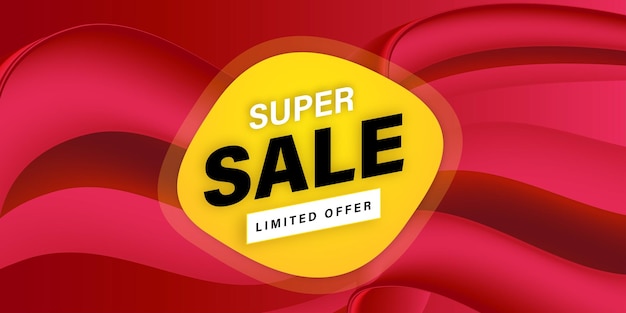 Abstract sale banner offer discount business background free vector