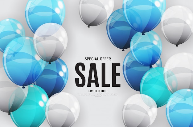 Vector abstract sale banner template.