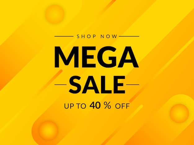 Vector abstract sale promotion banner