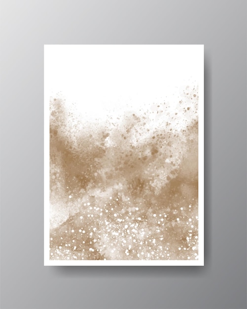 Abstract schilderen met waterverf. Ontwerp voor uw datum, ansichtkaart, banner, logo.