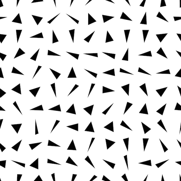 Abstract seamless background with triangles. Infinity geometric pattern.