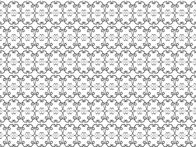 abstract seamless black and white pattern