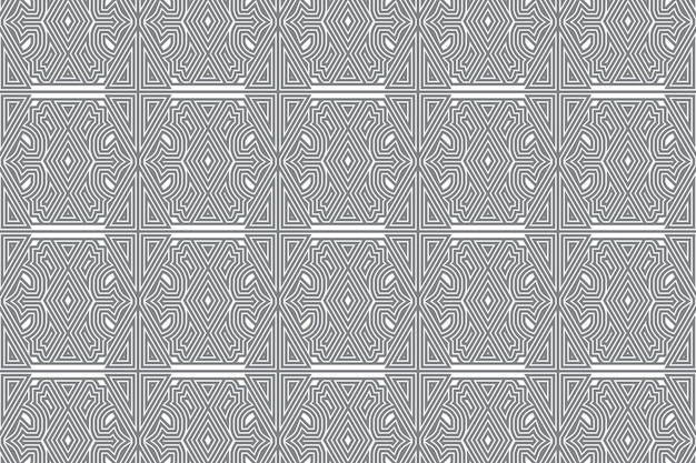 Abstract seamless geometric shape design pattern