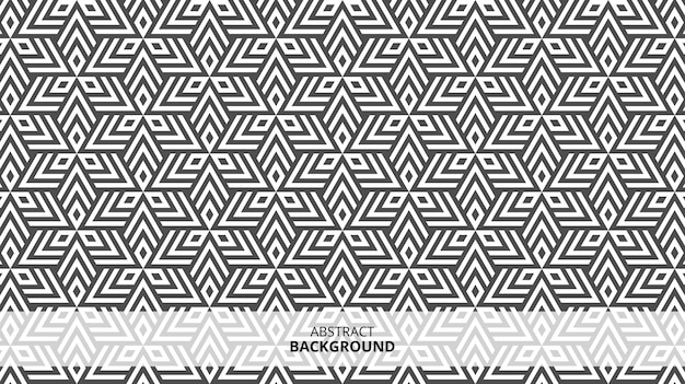 Abstract seamless geometric shape lines pattern