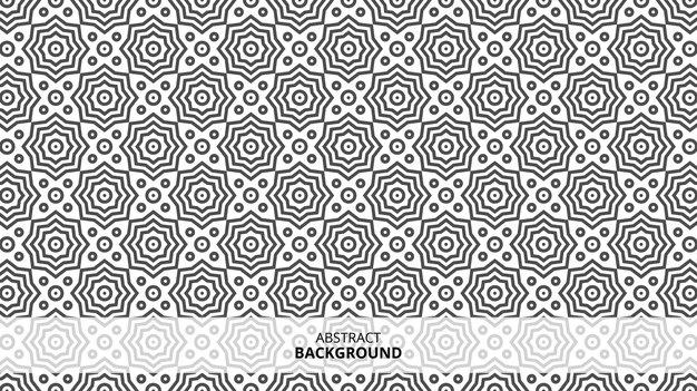 Abstract seamless geometric shape lines pattern