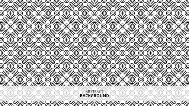 Abstract seamless geometric shape lines pattern