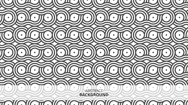 Abstract seamless geometric shape lines pattern