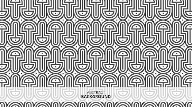 Abstract seamless geometric shape lines pattern