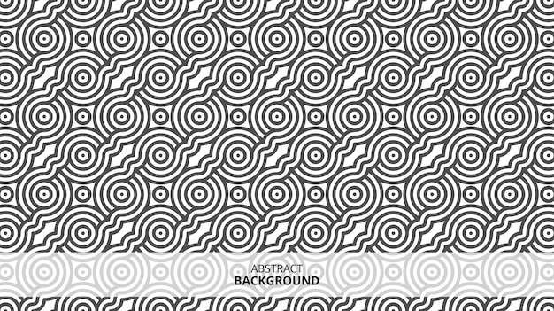 Abstract seamless geometric shape lines pattern