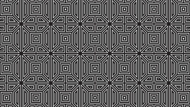 Abstract seamless geometric shape lines pattern