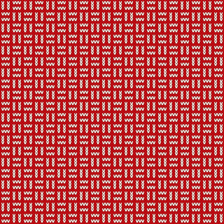 Vector abstract seamless knit pattern knitting wool sweater design