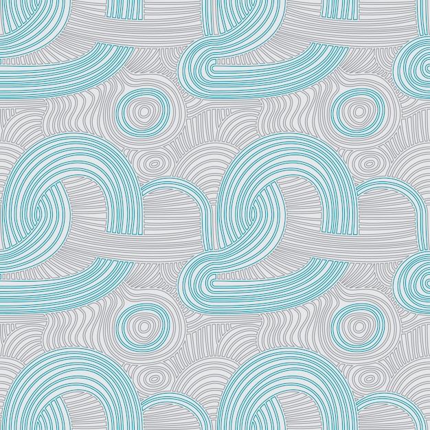 Premium Vector | Abstract seamless modern pattern