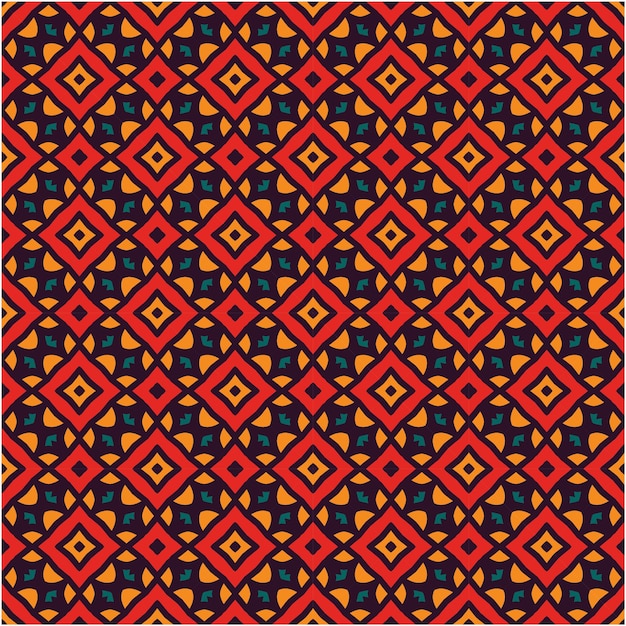 Abstract seamless pattern background ethnic style