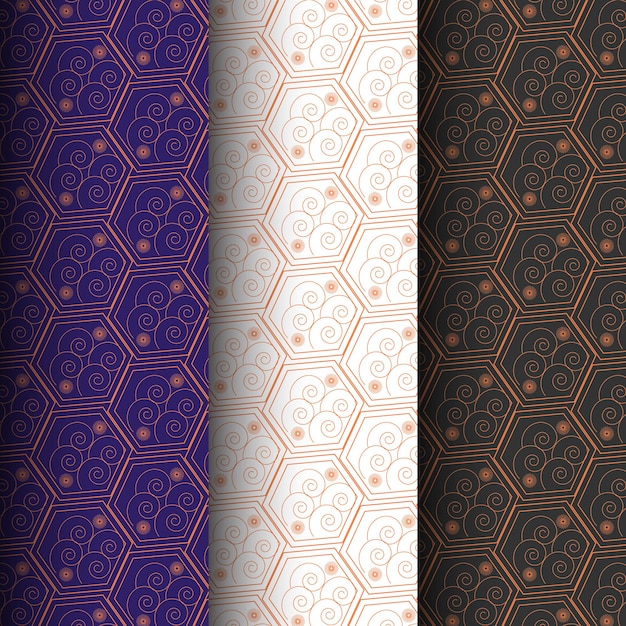 Abstract seamless pattern backgrounds with printable pattern