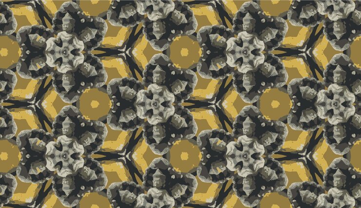 Vector abstract seamless pattern, design for interior,wallpaper,fabric,curtain,carpet,clothing, background.