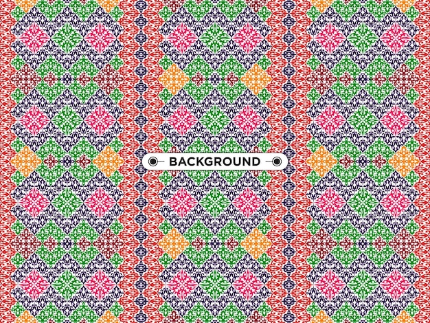 abstract seamless pattern ethnic creation