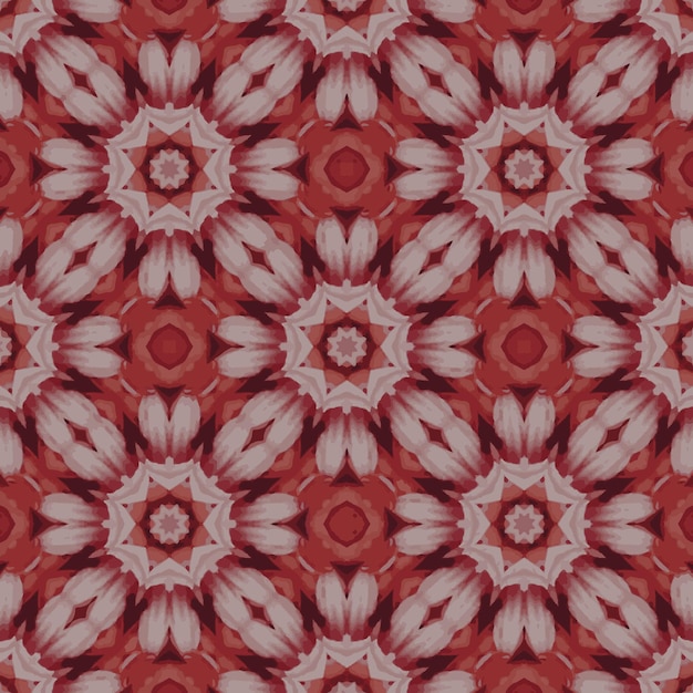 Abstract seamless pattern flowers for textile design