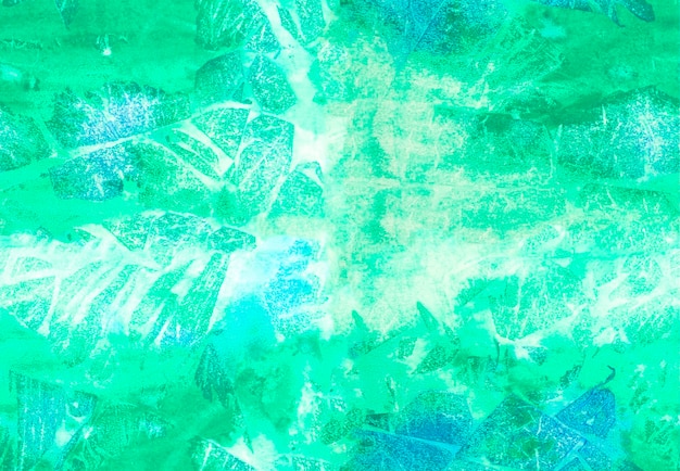 Абстрактный бесшовный узор зелено-голубого цвета