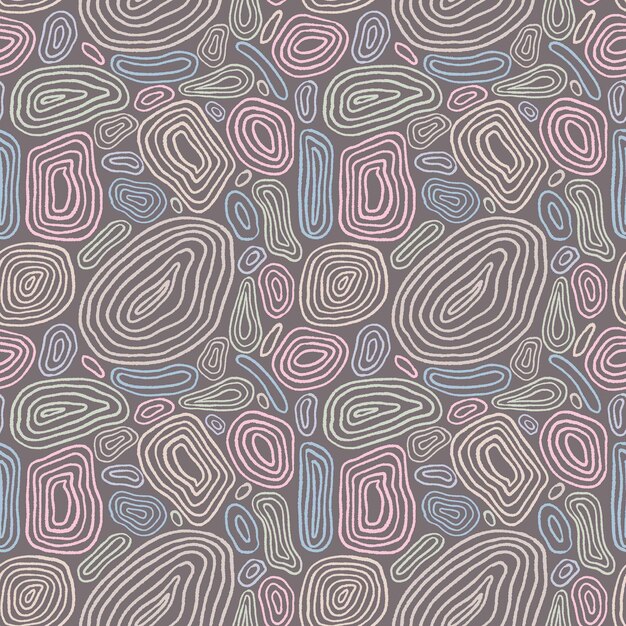 Abstract seamless pattern. Repeat pattern of pastel colors.