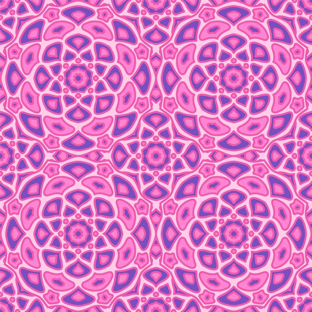 Abstract seamless pattern Simple repeat elements sixties fashio