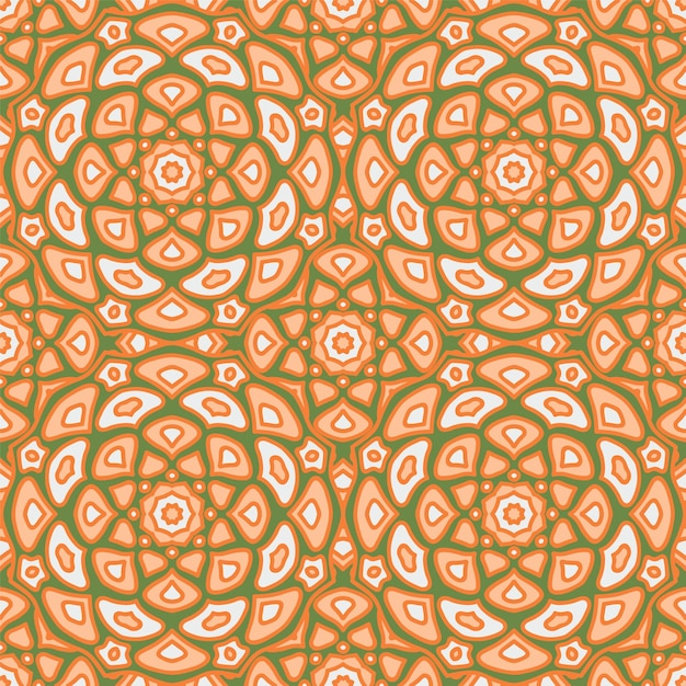 Abstract seamless pattern simple repeat elements sixties fashio